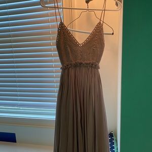 MISS AVENUE CROCHET PROM DRESS
